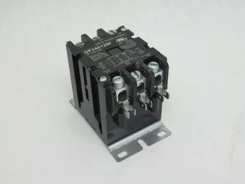 International Refrigeration DP340120F Definite Purpose Contactor 40A 120V USED