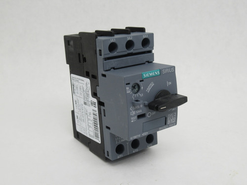 Siemens 3RV2021-1HA10 Motor Protector Circuit Breaker 5.5-8A 690V 3-Pole NEW