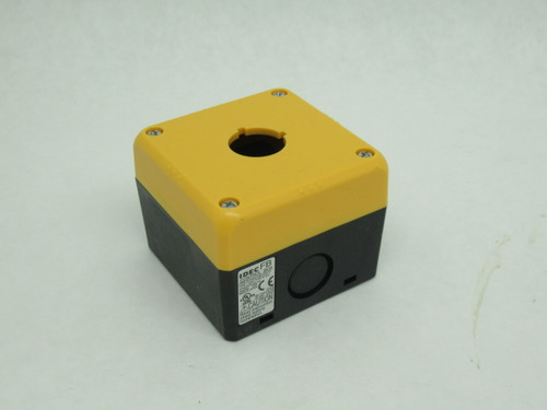 IDEC FB1W-111Y 76mm Control Station 22mm Mounting Hole Yellow Cover BOX DMG NEW