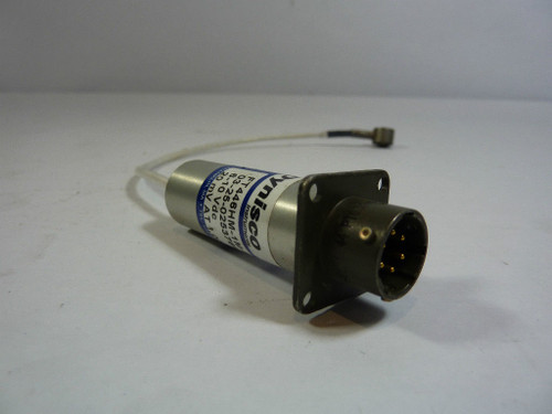 Dynisco FT446HM-1M-9 Pressure Transducer 6-10VDC 20 mV @ 1000 lbs USED