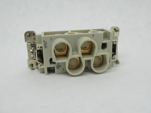 EPIC 44424042 Female Insert 4/0 4-Pole+PE 80A 830V NOP