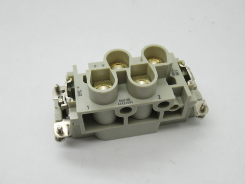 EPIC 44424041 Male Insert 4/0 4-Pole+PE 80A 830V NOP