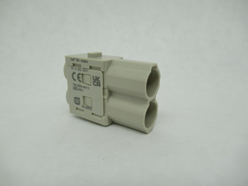 Harting 09140023041 Male Crimp Module 70A 1000V 2-Position NOP