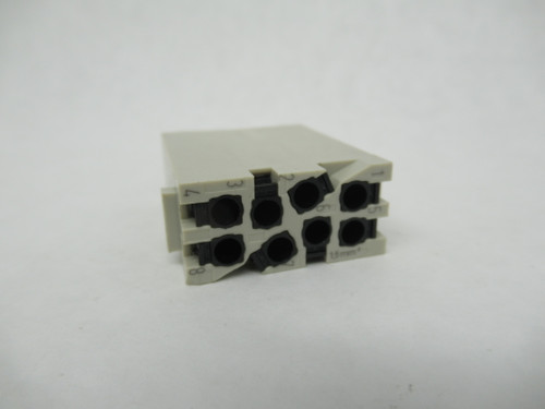 Harting 09140082634 Male Quick Lock Module 16A 400V 8-Position 1.5mm NOP
