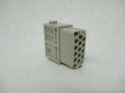 Harting 09140173101 Female Crimp Module 10A 160V 17-Position NOP