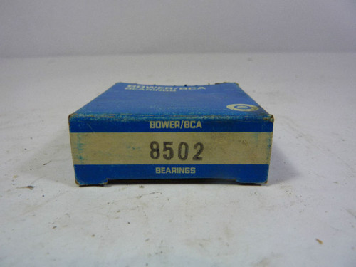 Bower 8502 Single Row Ball Bearing 35mmOD 15mmID 11mmW BOX DAMAGE NEW