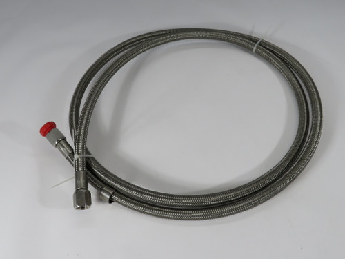 Flex-Pression FP-SSB-06-0780-J Stainless Steel Hose 3/8" 78"L SHELF WEAR NOP