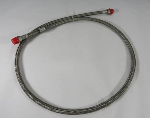Flex-Pression FP-SSB-06-0540-M Stainless Steel Hose 3/8" 54"L SHELF WEAR NOP