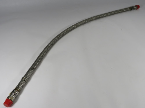Flex-Pression FP-SSB-08-0360-M Stainless Steel Hose 1/2" 36"L SHELF WEAR NOP