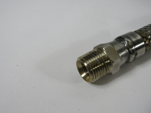 Flex-Pression FP-SSB-08-0360-M Stainless Steel Hose 1/2" 36"L SHELF WEAR NOP
