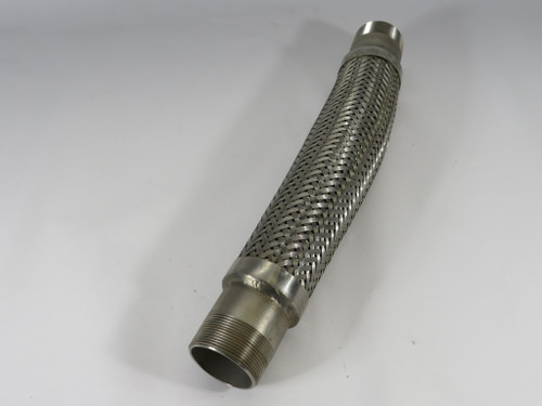 Flex-Pression FP-SSB-32-0180-M Stainless Steel Hose 2" 18"L SHELF WEAR USED