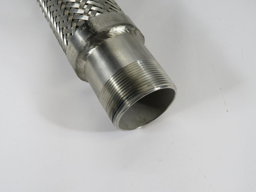 Flex-Pression FP-SSB-32-0180-M Stainless Steel Hose 2" 18"L SHELF WEAR NOP