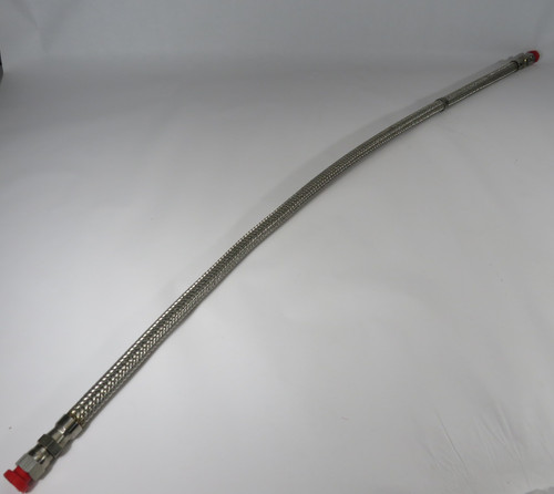 Flex-Pression FP-SSB-08-0440-J Stainless Steel Hose 1/2" 44"L SHELF WEAR NOP