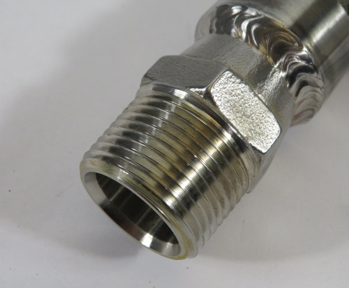 Flex-Pression FPH-12-11-S4-CRN Stainless Steel Hose 3/4" 11"L SHELF WEAR NOP