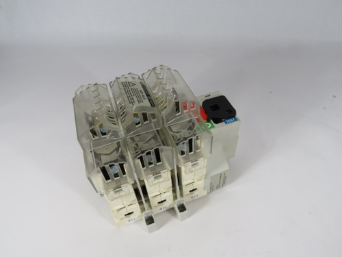 Telemecanique Square D J60A Disconnect Switch 60A 600VAC 250VDC 3P 3Ph USED