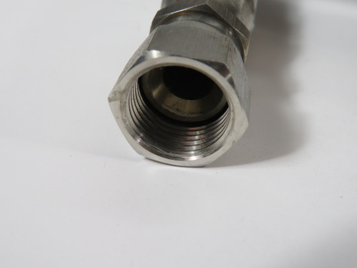 Flex-Pression FP-SSB-08-1450-J Stainless Steel Hose 1/2" 145"L SHELF WEAR NOP