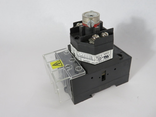 Crompton Greaves LB24031309 Disconnect Switch 40A 600V 3P TORN LABEL USED