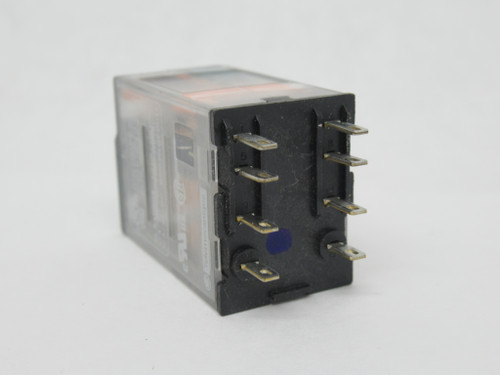 Schneider Electric RXM2AB2JD Mini Plug-In Relay 12VDC 12A@25VAC 8-Blade USED