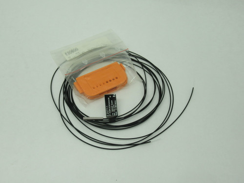 IFM E20711 Fiber Optic Diffuse Reflection Sensor 2x0.5mm Core 2m Length NEW