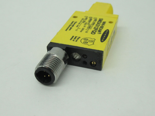 Banner SM2A312FQD Fiber Optic Amplifier 24-240VAC 300mA SPST NO LOCKNUT USED