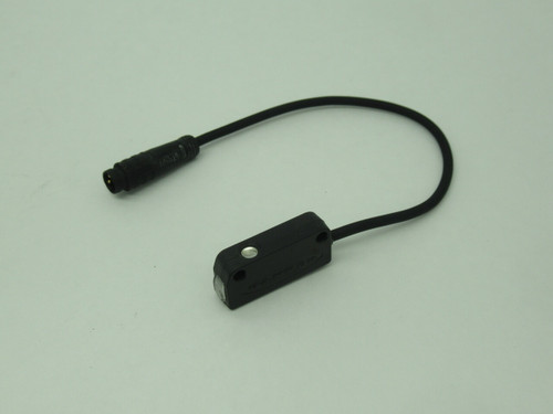 Banner Q146EQ Photoelectric Emitter 10-30VDC 1.8mm Range 6" M8 Pigtail USED
