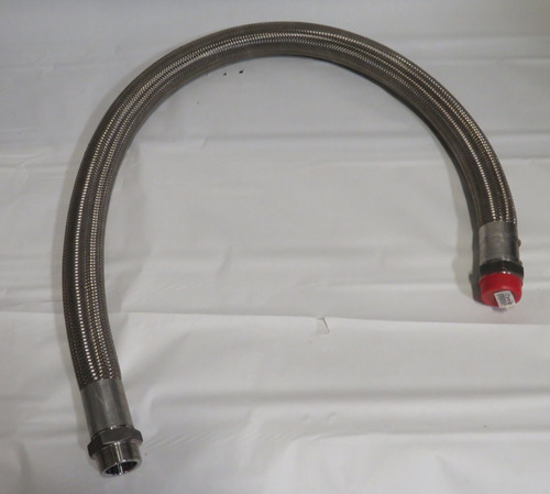 Flex-Pression FP-SSB-32-0700-H Stainless Steel Hose 2" 70"L SHELF WEAR NOP