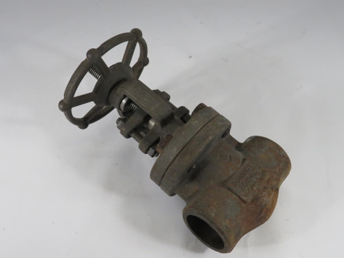 Bonney Forge HL-11-1-1/2 Gate Valve 1-1/2" Class #800 MISSING BOLT NOP