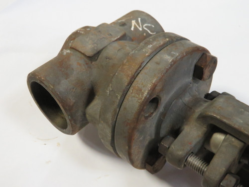 Bonney Forge HL-11-1-1/2 Gate Valve 1-1/2" Class #800 MISSING BOLT NOP