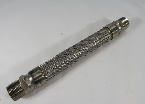 Flex-Pression FPH-16-12-S4 Stainless Steel Hose 1" 12"L SHELF WEAR NOP