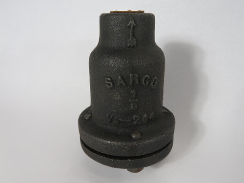 Sarco VS204 Balanced Pressure Thermostatic Air Vent 1/2" NPT SHELF WEAR NOP