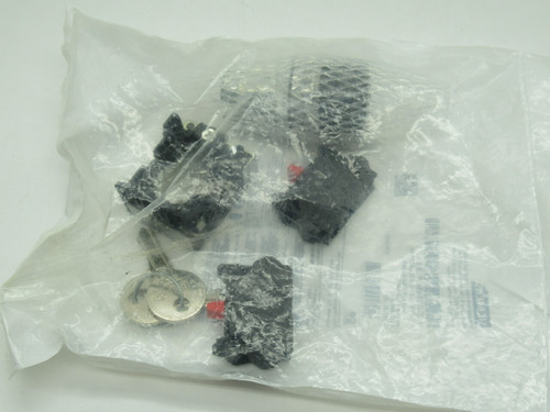 Siemens 3SU1150-4BF01-3PA0 Key-Operated Switch 2-Position Latching 2NC NWB