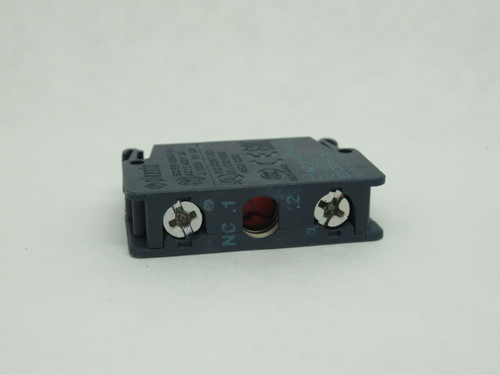 Pizzato E2 CP01G2V1 Panel Fixing Contact Block 500V 10A 1NC Slow Action NOP