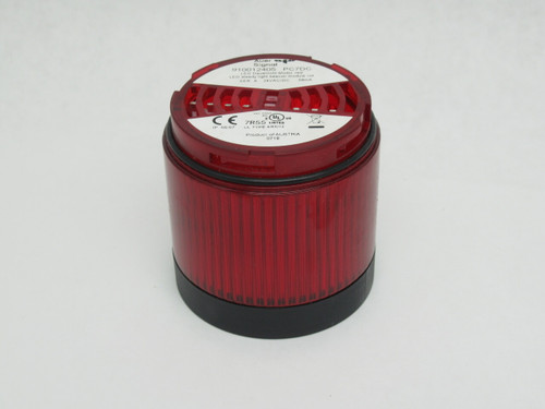 Auer Signal 910012405 PC7DC Steady Light Module Red LED 24VAC/DC BOX DAMAGE NEW