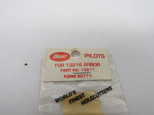 Blair Equipment 13217 Spotweld Pilots 3-Pack  NEW