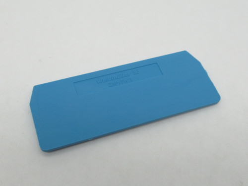 Weidmuller ZAP/TW3-BL Terminal Block Partition Plate Blue Lot/91 HOLEY BAG NWB