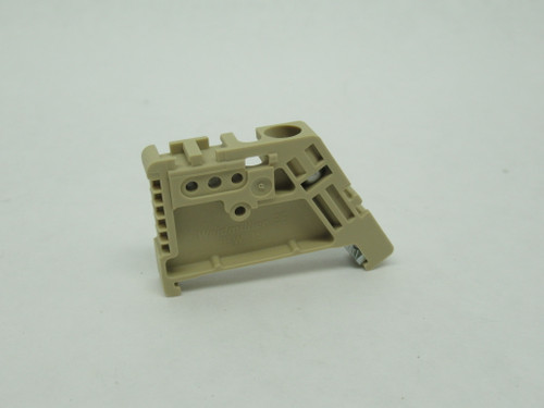 Weidmuller EW35 Terminal Block End Bracket Beige Lot of 35 NOP