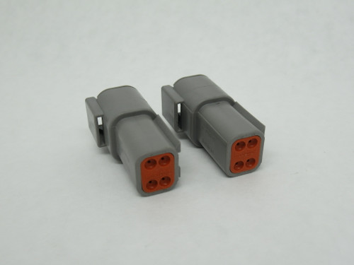 Deutsch DTM04-4P Connector Housing for Male Terminals 4-Position Lot of 2 NOP