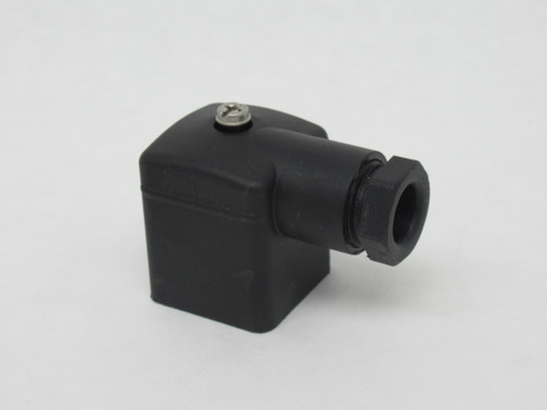 Hirschmann GDM3106-A0U-10F Valve Connector Form A 3+PE M16 Black SHELF WEAR NOP
