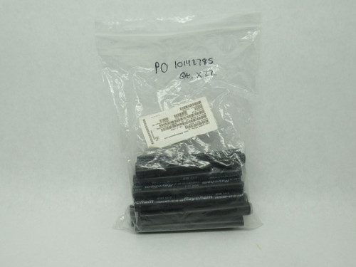 Raychem WCSM-12/3-150-S-(B50) Heat Shrink Tubing 3.5-10mm 150mm L Lot of 22 NOP