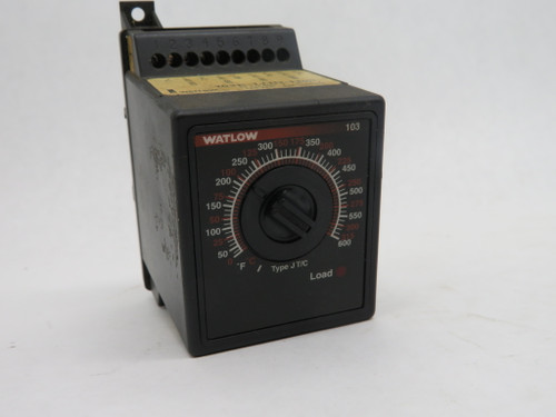 Watlow 103E-1J1D-1100 On/Off Temperature Controller USED