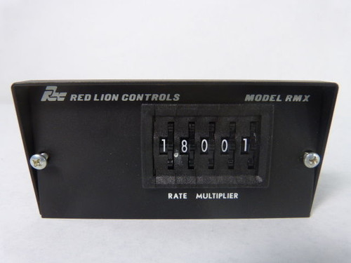 Red Lion Controls RMX00000 5 Digit Rate Multiplier USED