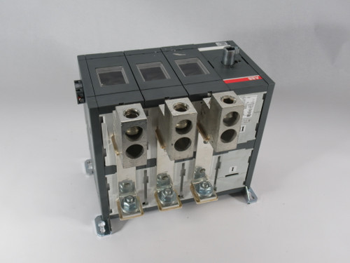 ABB OT600U03C Manual Change-Over Switch 600A 3-Pole USED