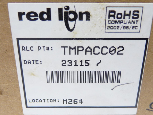 Red Lion Controls TMPACC02 Thermocouple Aluminum Weatherproof Head NEW