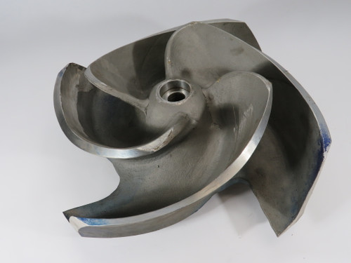 Generic 259-89-1216 4-Vane Pump Impeller 16"OD 2-3/4"LID 7/8"UID SHELF WEAR USED