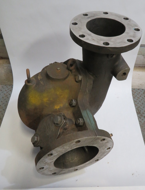 Generic Cast Iron Pump Casing Inlet:7-7/8"ID Outlet: 5-7/8"ID SHELF WEAR USED