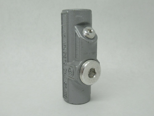 Killark ENY-1 Aluminum Seal Fitting 1/2" Female/Female NOP