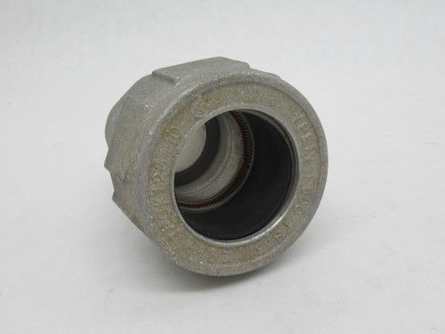 Crouse-Hinds TECK125-10 Teck Cable Gland 1-1/4" NPT 1.6-1.875" Outer Sheath USED