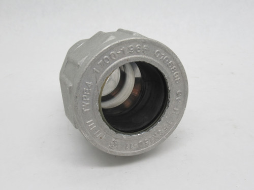 Crouse-Hinds TECK150-11 Teck Cable Gland 1-1/2" NPT 1.7-1.965" Outer Sheath USED