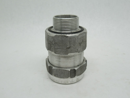 Thomas & Betts ST125-550 Teck Cable Fitting 1-1/4" NPT 1.5-1.625" Jacket USED