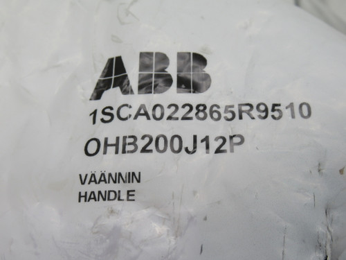 ABB OHB200J12P 1SCA022865R9510 Pistol External Disconnect Handle HOLEY BAG NWB